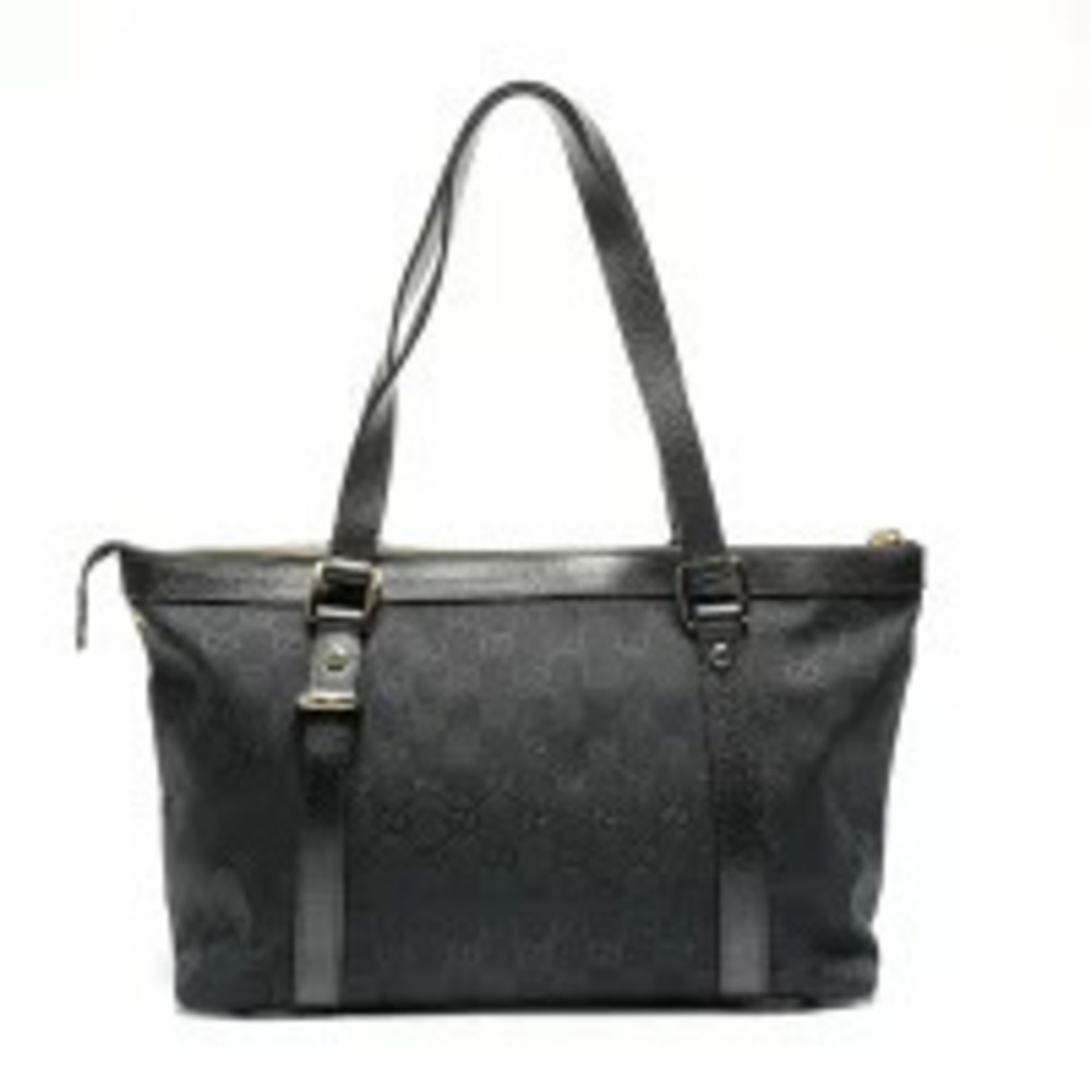 Gucci Black One Hobo Bag Canvas GG Shoulder - Picture 3 of 13